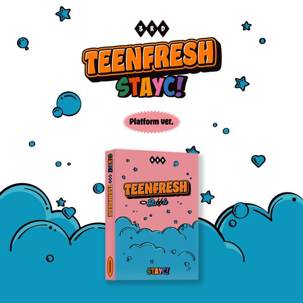 STAYC - Mini Album Vol. 3 [TEENFRESH] (Platform Version) by STAYC - Available at allkpopmag. Price: $11.52.