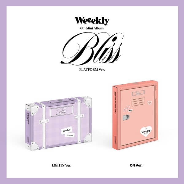 [2CD Set] Weeekly - Mini Album 6 [Bliss] (Platform Ver.) by Weeekly - Available at allkpopmag. Price: $23.05.
