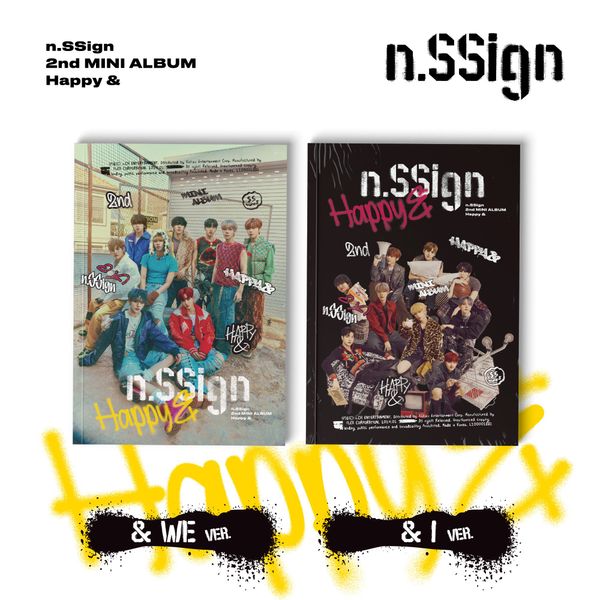 n.SSign - Mini Album Vol. 2 [Happy &] (Random Version) by n.SSign - Available at allkpopmag. Price: $13.63.