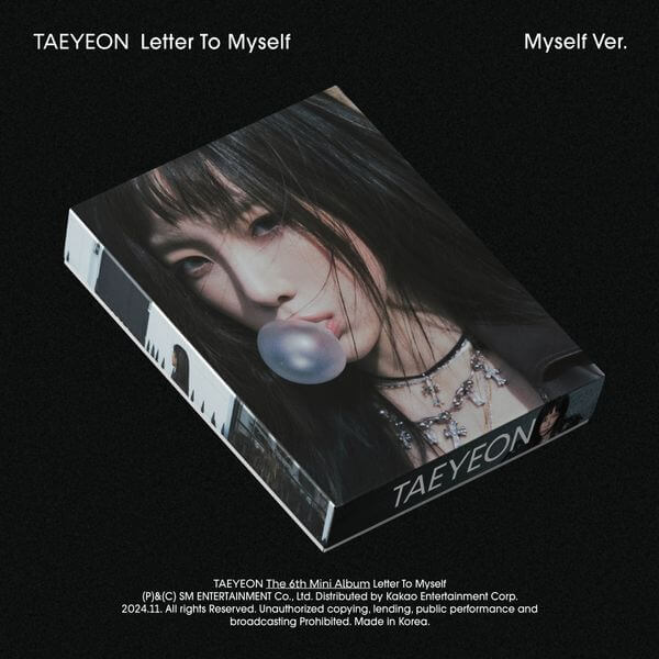 TAEYEON - Mini Album 6 [Letter To Myself] (Myself Ver.) by TAEYEON - Available at allkpopmag. Price: $27.16.