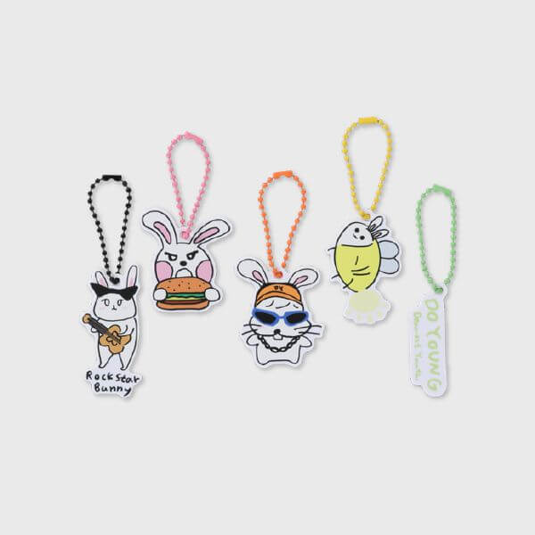 Doyoung - [Dearest Youth] Random Acrylic Keyring by DOYOUNG - Available at allkpopmag. Price: $8.23.