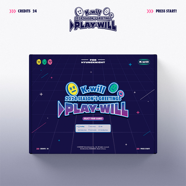 [K.WILL Special Gift] 2024 Season's Greetings [▶PLAY-WILL] by K.Will - Available at allkpopmag. Price: $36.58.