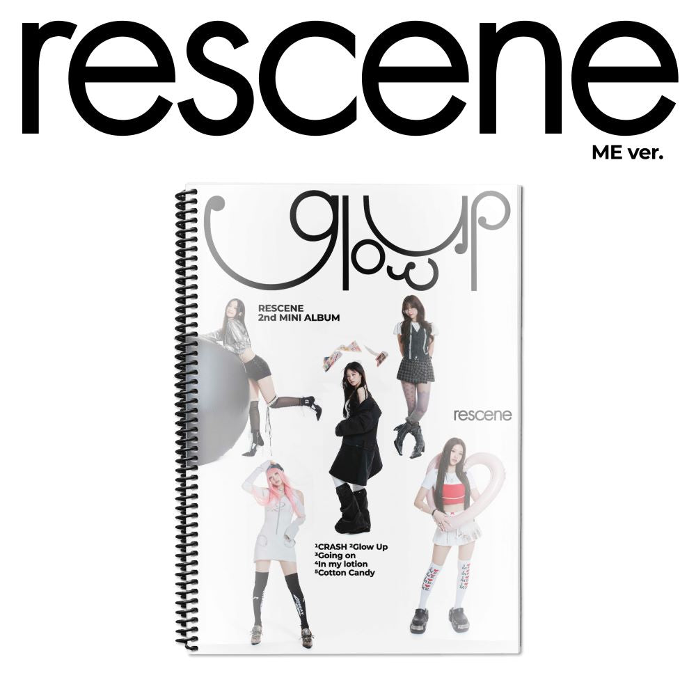 rescene-2nd-mini-album-glow-up-me-ver