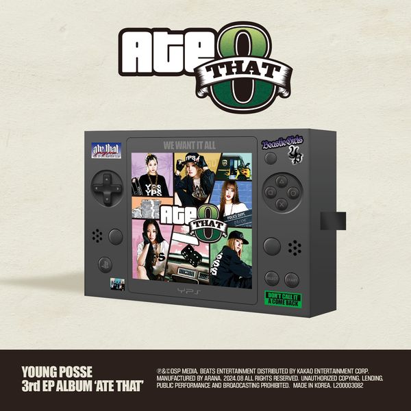 YOUNG POSSE - EP Album Vol. 3 [ATE THAT] by YOUNG POSSE - Available at allkpopmag. Price: $20.39.