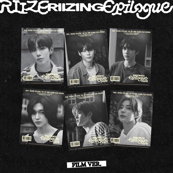 RIIZE - Mini Album 1 [RIIZING: Epilogue] (Film & Random Ver.) by RIIZE - Available at allkpopmag. Price: $12.89.