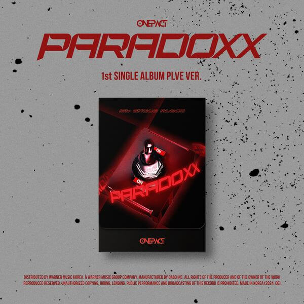 ONE PACT - Single Album 1st [PARADOXX] (PLVE Version) by ONE PACT - Available at allkpopmag. Price: $10.70.