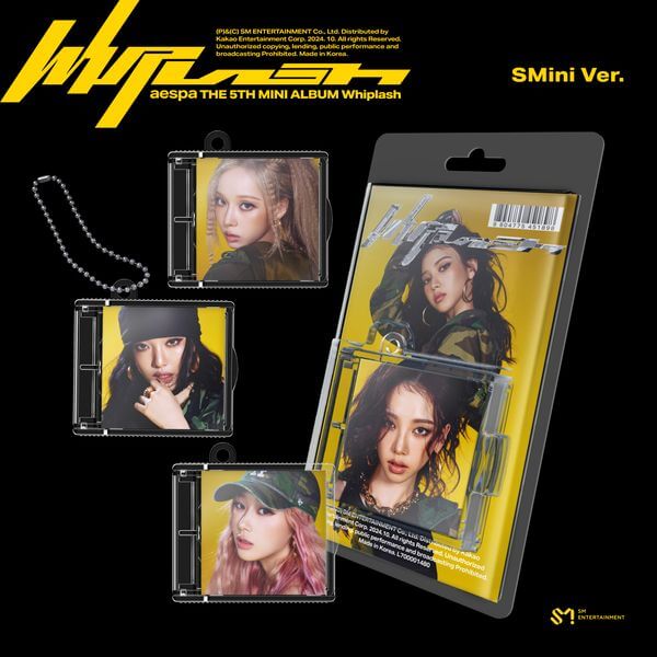aespa - Mini Album 5 [Whiplash] (SMini Ver.) (Smart Album) (Random Ver.) by aespa - Available at allkpopmag. Price: $12.25.