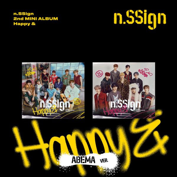 n.SSign - 2nd Mini Album [Happy &] (ABEMA #2 Version) by n.SSign - Available at allkpopmag. Price: $19.02.