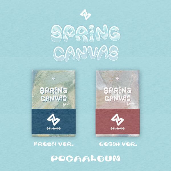 SEVENUS - Mini Album 1 [SPRING CANVAS] (Random Version) by SEVENUS - Available at allkpopmag. Price: $10.88.