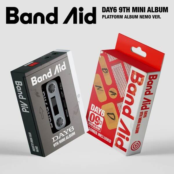 DAY6 - Mini Album 9 [Band Aid] (Platform Album) (Random Ver.) by DAY6 - Available at allkpopmag. Price: $9.51.