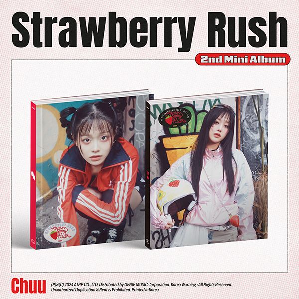 CHUU - Mini Album 2 [Strawberry Rush] (Random Version) by CHUU - Available at allkpopmag. Price: $16.28.