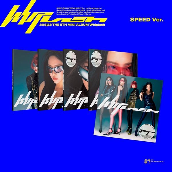 aespa - Mini Album 5 [Whiplash] (SPEED Ver.) (Random Ver.) by aespa - Available at allkpopmag. Price: $17.65.