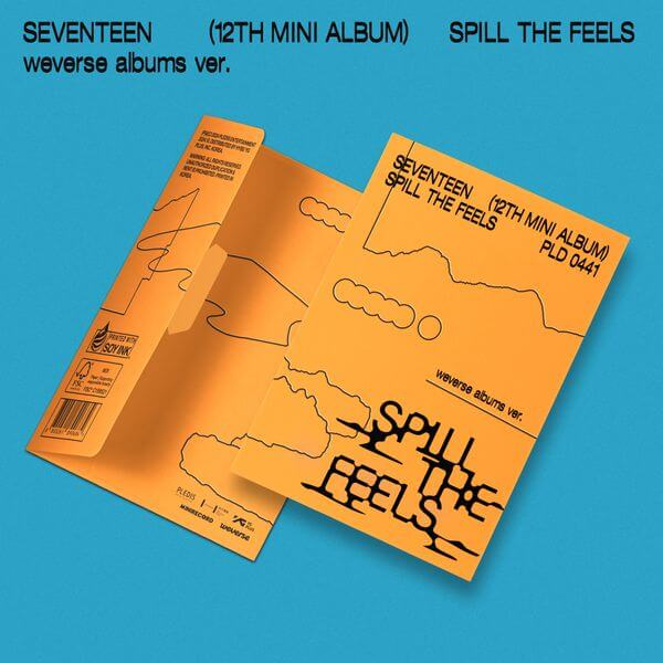 SEVENTEEN - Mini Album 12 [SPILL THE FEELS] (Weverse Version) by Seventeen - Available at allkpopmag. Price: $10.61.