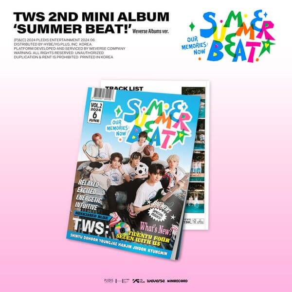 TWS - Mini Album Vol. 2 [SUMMER BEAT!] (Weverse Albums Version) by TWS - Available at allkpopmag. Price: $9.51.