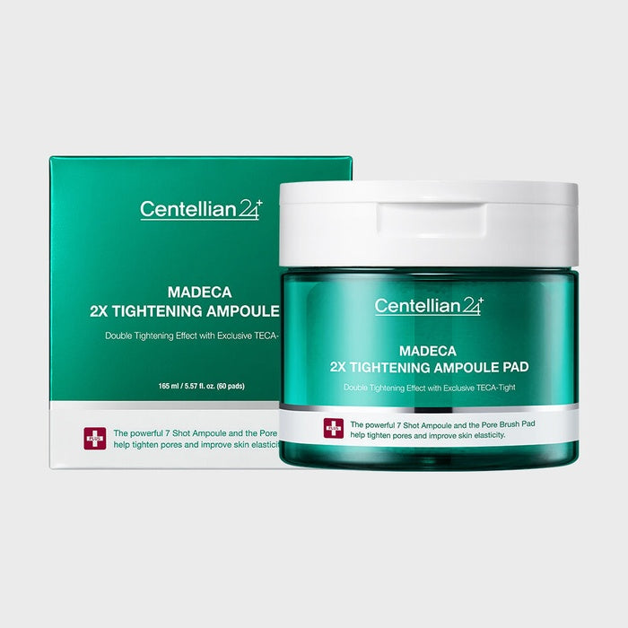 Centellian24 Madeca Double Tightening Ampoule Pad 165ml (60 Sheets) by Centellian24 - Available at allkpopmag. Price: $35.27.