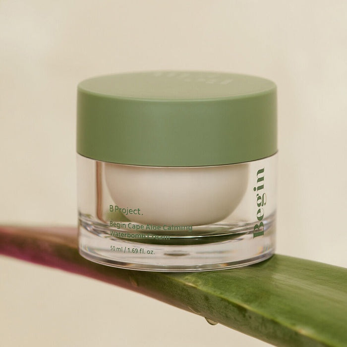 Begin Calming Water Balm Cream 50ml by B-Project - Available at allkpopmag. Price: $35.16.