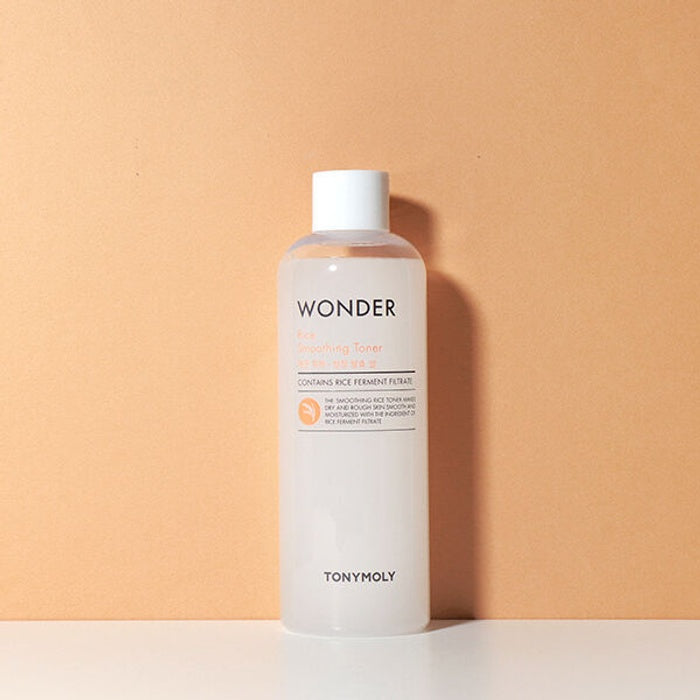 Wonder Smooth Rice Toner 500ml by Tony Moly - Available at allkpopmag. Price: $12.35.