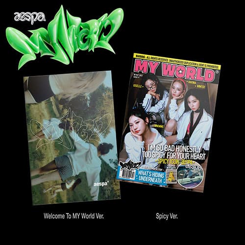 aespa-3rd-mini-album-my-world-zine-ver
