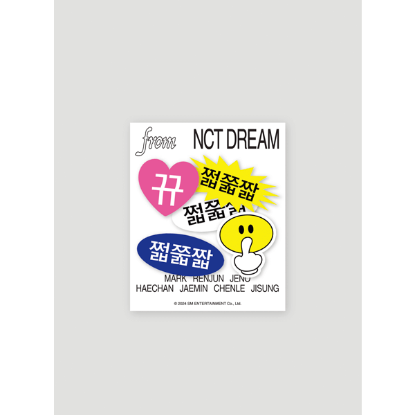 NCT DREAM Removable Stickers + DSP 24 by NCT DREAM - Available at allkpopmag. Price: $5.49.