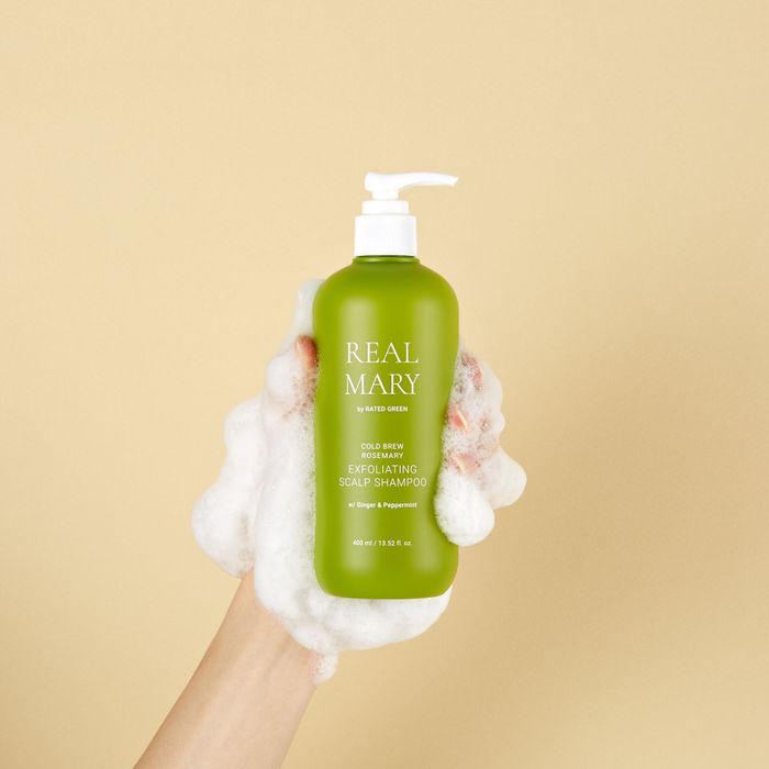 Real Mari Exfoliating Scalp Shampoo by Rated Green - Available at allkpopmag. Price: $35.27.