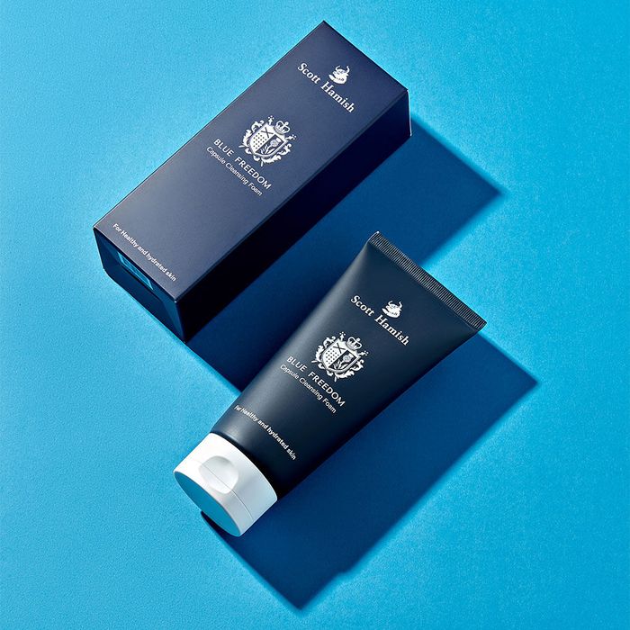 Men's Skincare - Blue Freedom Capsule Cleansing Foam 150ml by Scott Hamish - Available at allkpopmag. Price: $32.92.