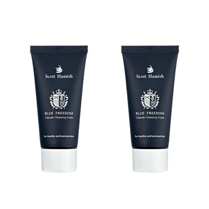 Blue Freedom Capsule Cleansing Foam 150ml, 2-Pack by Scott Hamish - Available at allkpopmag. Price: $62.32.