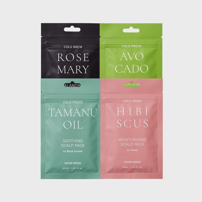 Rosemary Hibiscus Avocado Tamanu Oil Scalp Pack Set 4 Types by Rated Green - Available at allkpopmag. Price: $22.34.