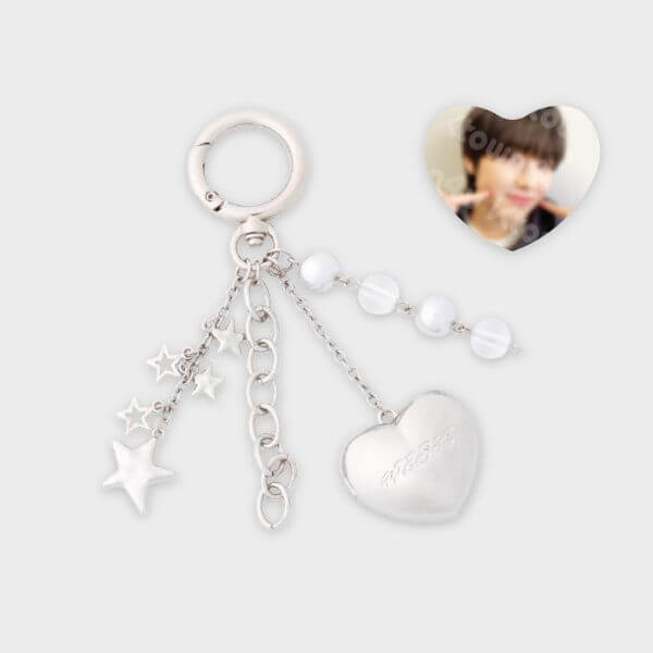 NCT WISH - [STEADY] Heart Pendant Keyring Set by NCT WISH - Available at allkpopmag. Price: $26.52.