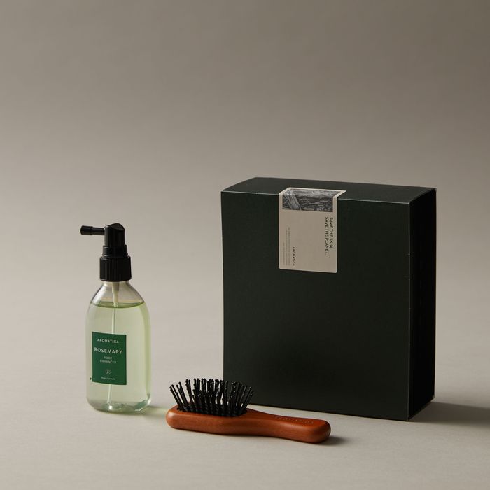 [Scalp Essence, Scalp Booster] Hair Tonic 100ml + Wooden Brush Set (Choose 1 of 3) by Aromatica - Available at allkpopmag. Price: $21.75.