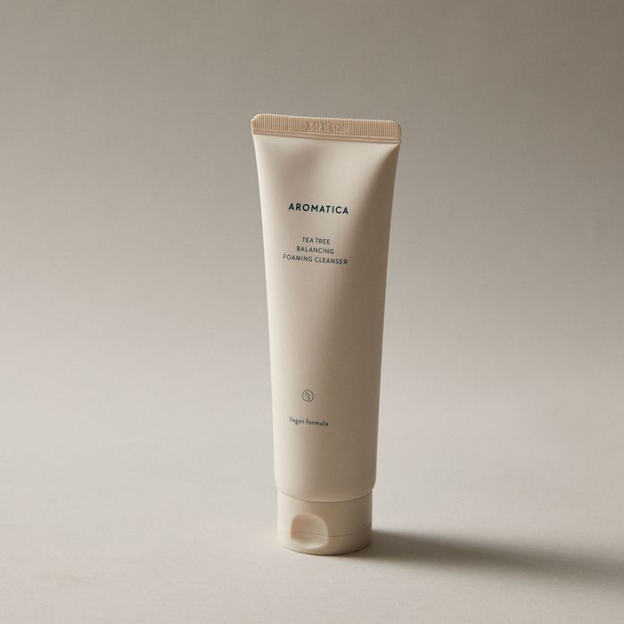 Tea Tree Balancing Foaming Cleanser 180G for All Skin Types by Aromatica - Available at allkpopmag. Price: $18.22.