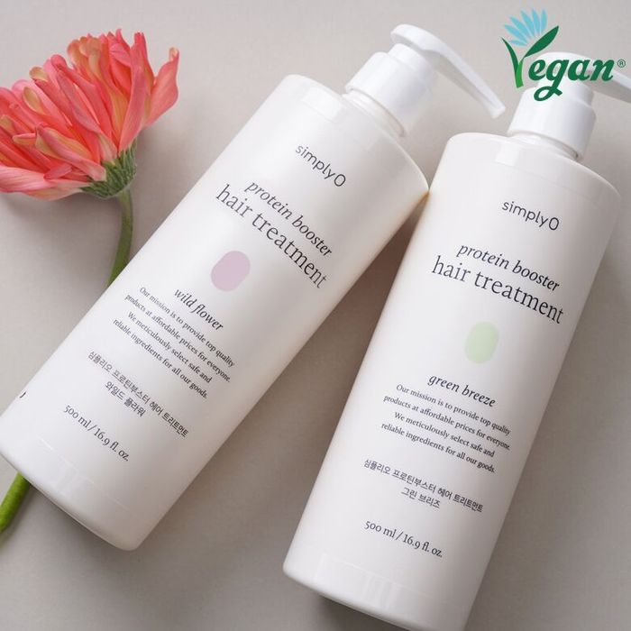 Protein Booster Hair Treatment 500ml - 16 Types Protein, 2 Scents by Simplyo - Available at allkpopmag. Price: $20.46.