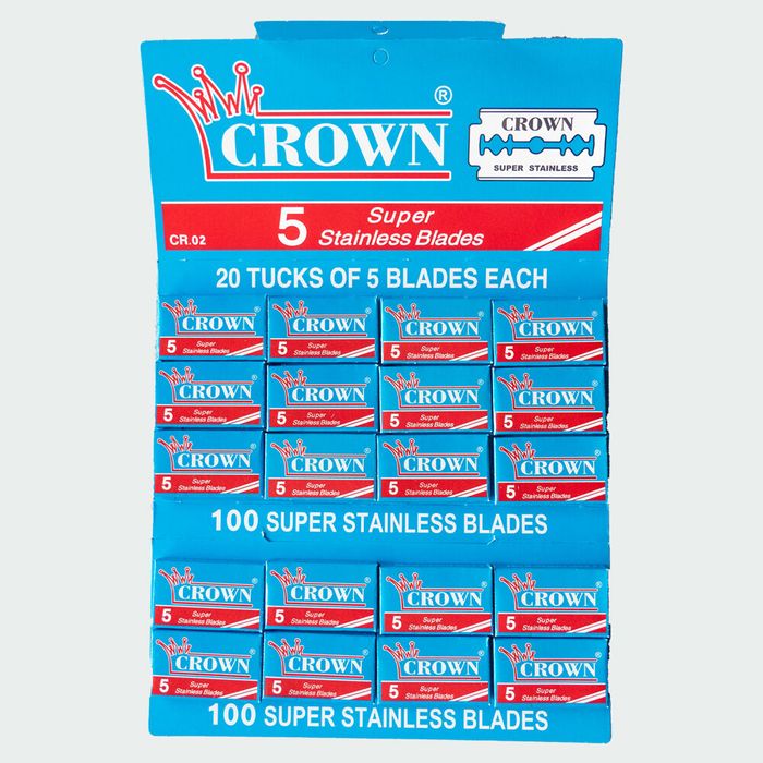 Crown Razor Blades 20 Packs (100 Blades) by Barbero - Available at allkpopmag. Price: $46.21.