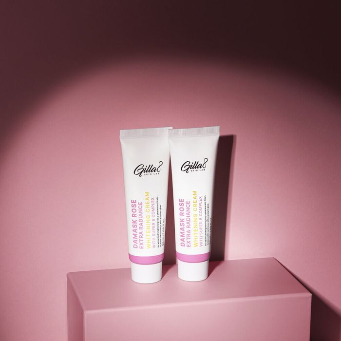 Damask Rose Extra Radiance Whitening Cream by Gila8 - Available at allkpopmag. Price: $29.39.