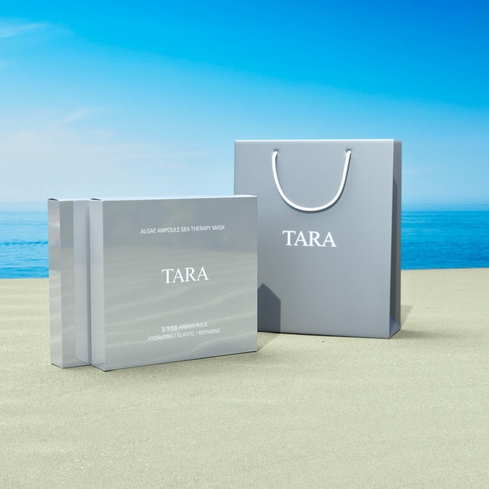 [TARA] Algae Ampoule Sea Therapy Mask (5 Pack) x 2 Set + TARA Bag by Tara - Available at allkpopmag. Price: $70.55.