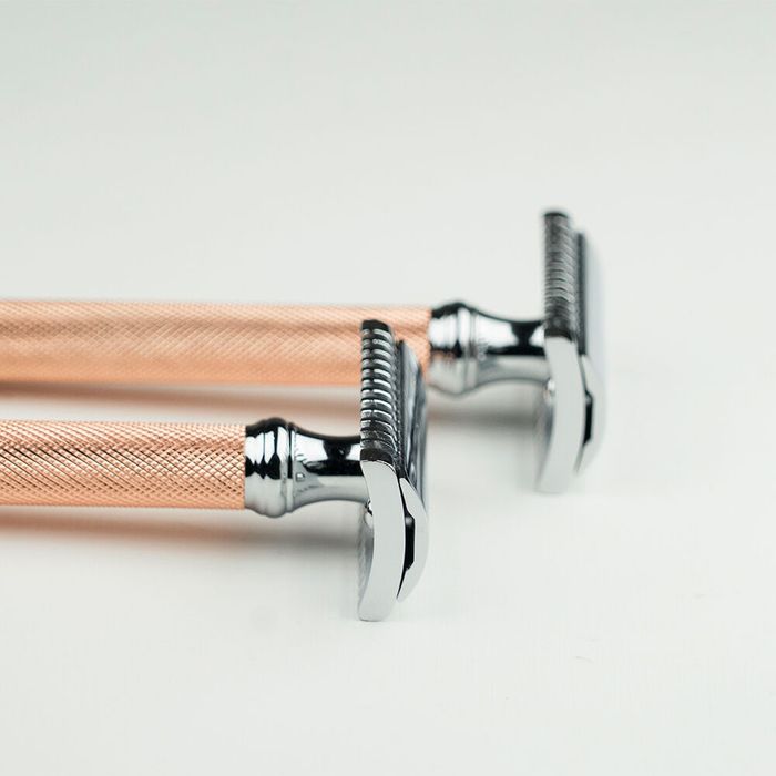Parker Rose Gold Classic Safety Razor 63C by Barbero - Available at allkpopmag. Price: $100.29.