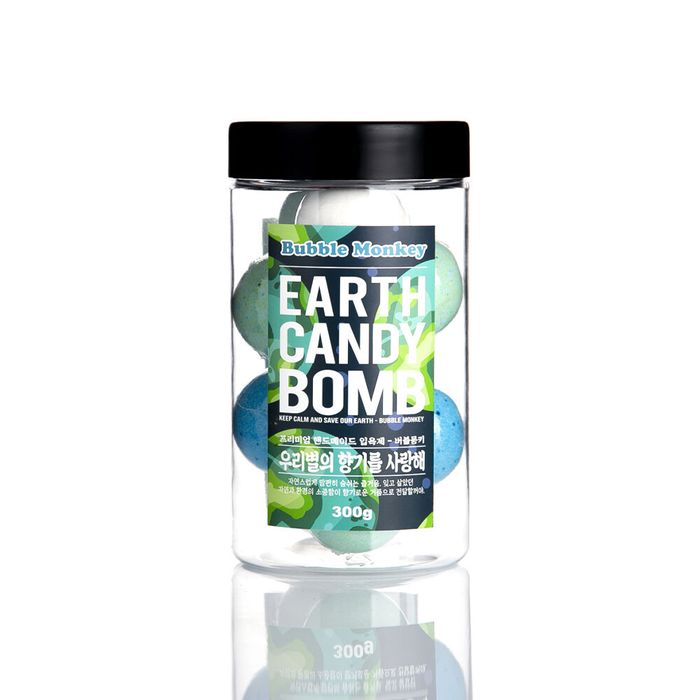 Bubble Monkey Earth Candy Bath Bombs 30g x 10 Pack by Bubble Monkey - Available at allkpopmag. Price: $38.21.