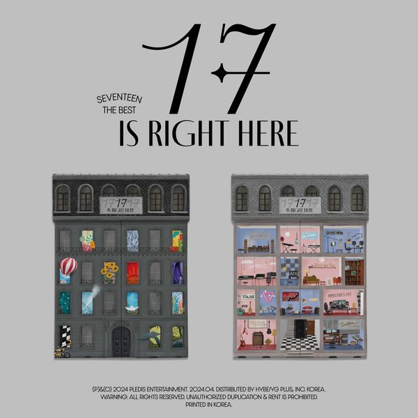SEVENTEEN - Best Album [17 IS RIGHT HERE] (Random Version) by Seventeen - Available at allkpopmag. Price: $35.57.