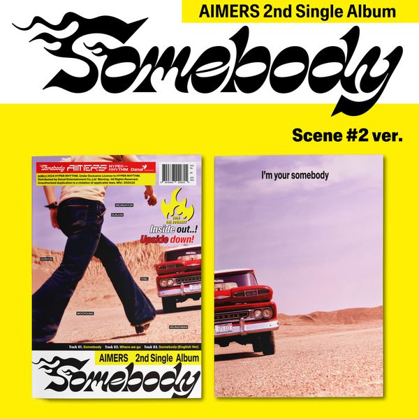 AIMERS - Single Album Vol. 2 [Somebody] (Scene #2 Ver.) by AIMERS - Available at allkpopmag. Price: $16.28.