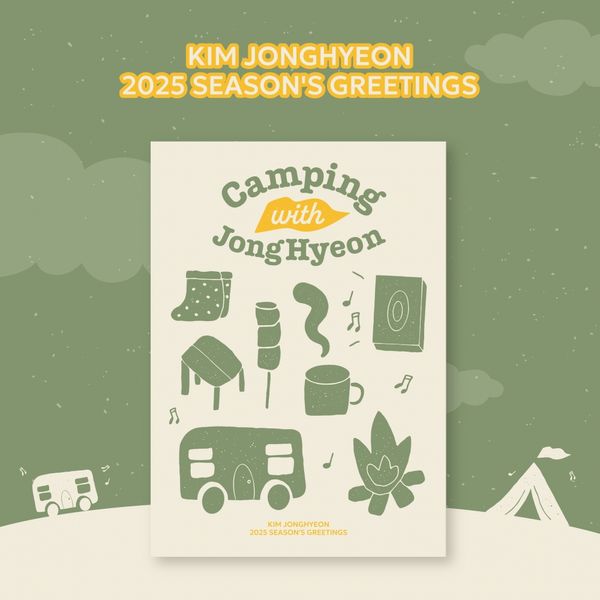 KIM JONGHYEON - 2025 Season's Greetings [Camping with JongHyeon] by Kim Jong Hyeon - Available at allkpopmag. Price: $41.15.