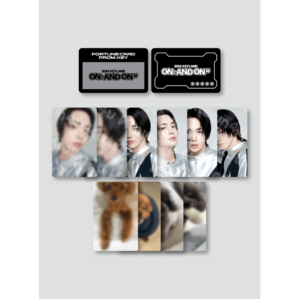 2024 KEYLAND ON: AND ON Fortune Scratch Set by Key - Available at allkpopmag. Price: $3.66.
