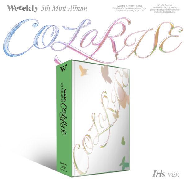 Weeekly - Mini Album 5 [ColoRise] (Iris Version) by Weeekly - Available at allkpopmag. Price: $16.28.