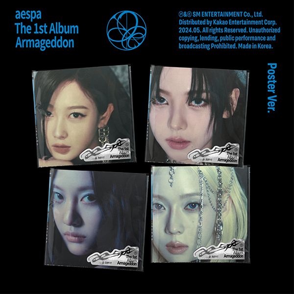 aespa - 1st Album [Armageddon] (Poster Version) (Random Version) by aespa - Available at allkpopmag. Price: $12.89.