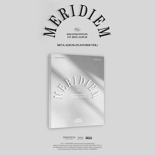 kim-jonghyeon-1st-mini-album-meridiemplatform-album-ver