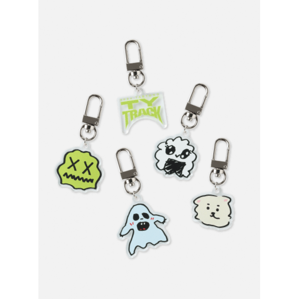 TAEYONG - Random Acrylic Keyring_1st Collection_1 of 5 Designs by TAEYONG - Available at allkpopmag. Price: $8.23.