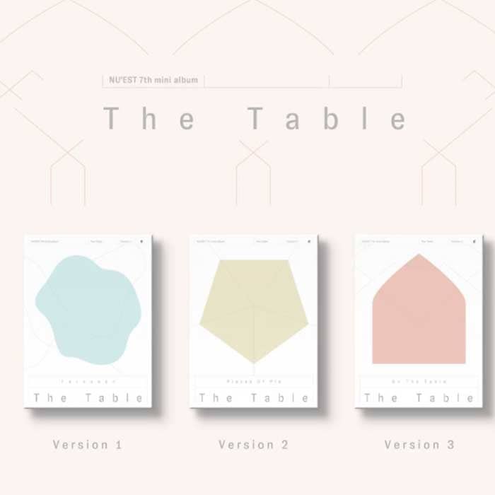 nuest-the-table-7th-mini-album