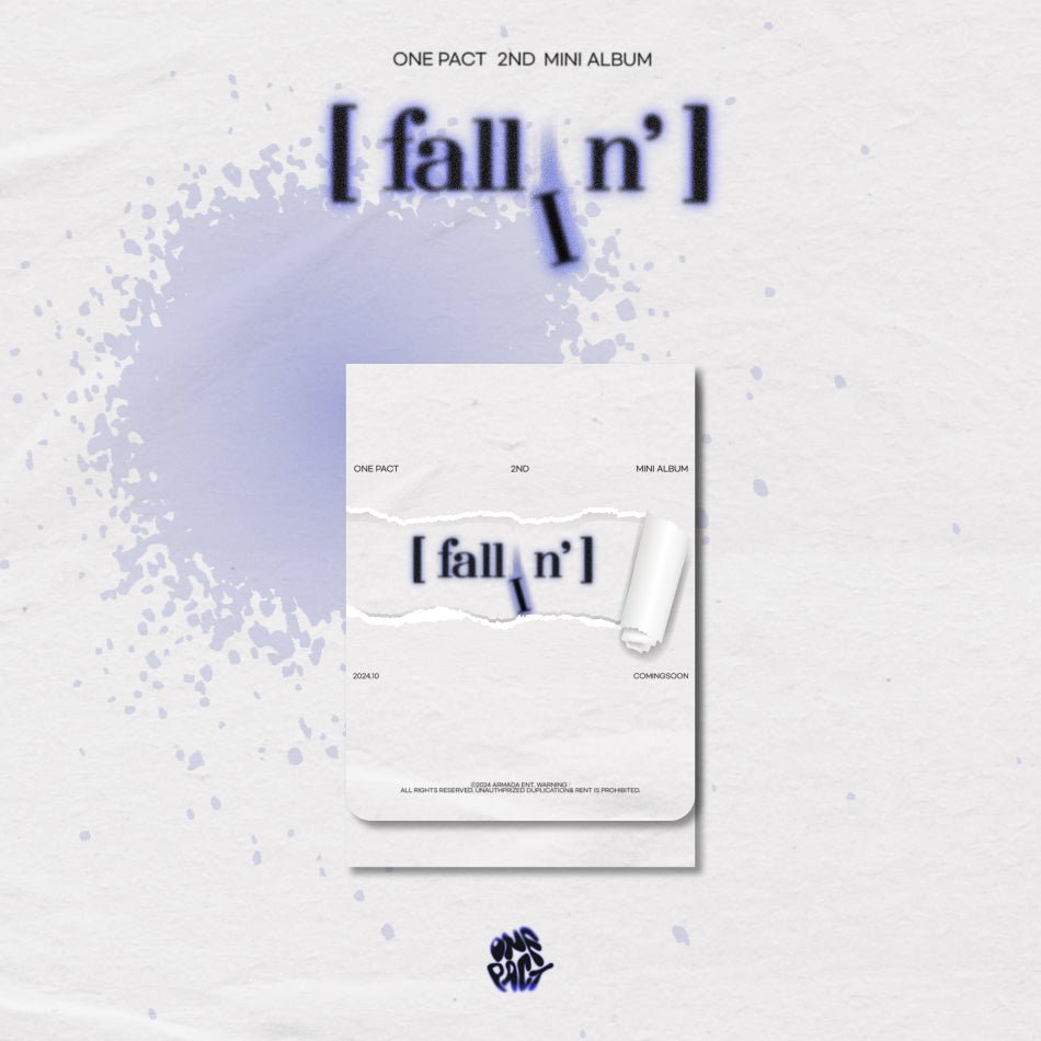 one-pact-2nd-mini-album-fallin-plve-ver
