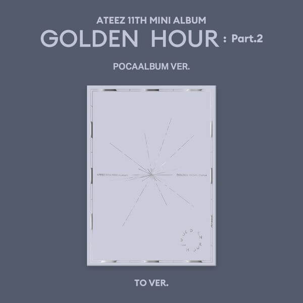 ATEEZ - Mini Album 11 [GOLDEN HOUR: Part 2] (POCAALBUM) (To Ver.) by ATEEZ - Available at allkpopmag. Price: $10.88.