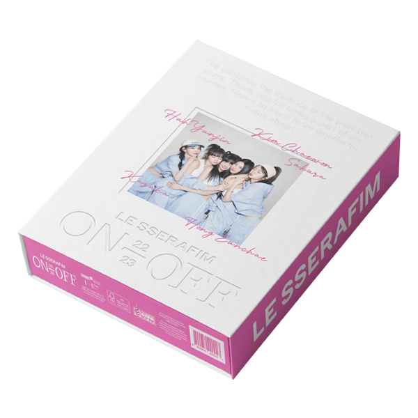 LE SSERAFIM [ON-OFF] 22-23 Photobook by LE SSERAFIM - Available at allkpopmag. Price: $49.38.