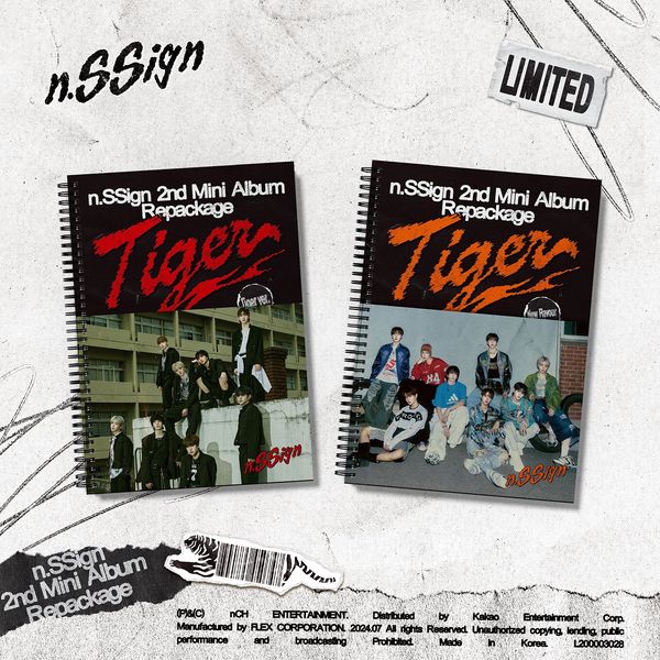 n.SSign - Mini Album Vol. 2 Repackage [Tiger] (Limited Edition) by n.SSign - Available at allkpopmag. Price: $13.63.