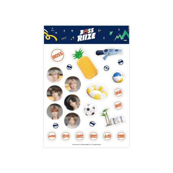 RIIZE - [BOSS RIIZE POP-UP MD] Sticker by RIIZE - Available at allkpopmag. Price: $8.87.